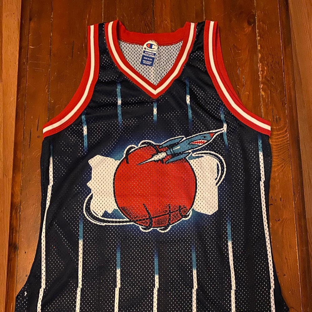 Authentic Champion Houston Rockets NBA Jersey Rare
